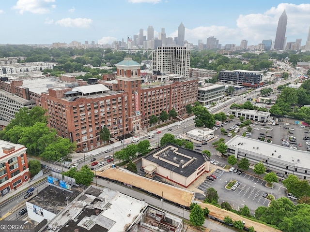 737 St Charles Ave NE, Atlanta, GA 30306 - bird's eye view of a skyline view