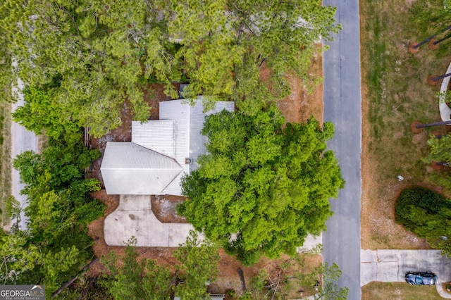 drone / aerial view