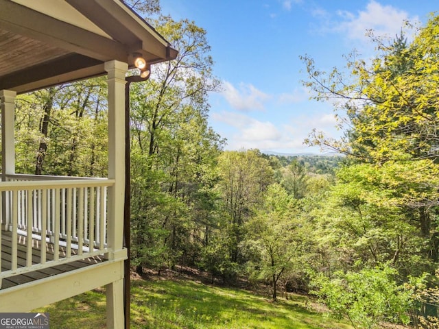 420 Martin Rd, Ellijay, GA 30536 - view of yard featuring a view of trees