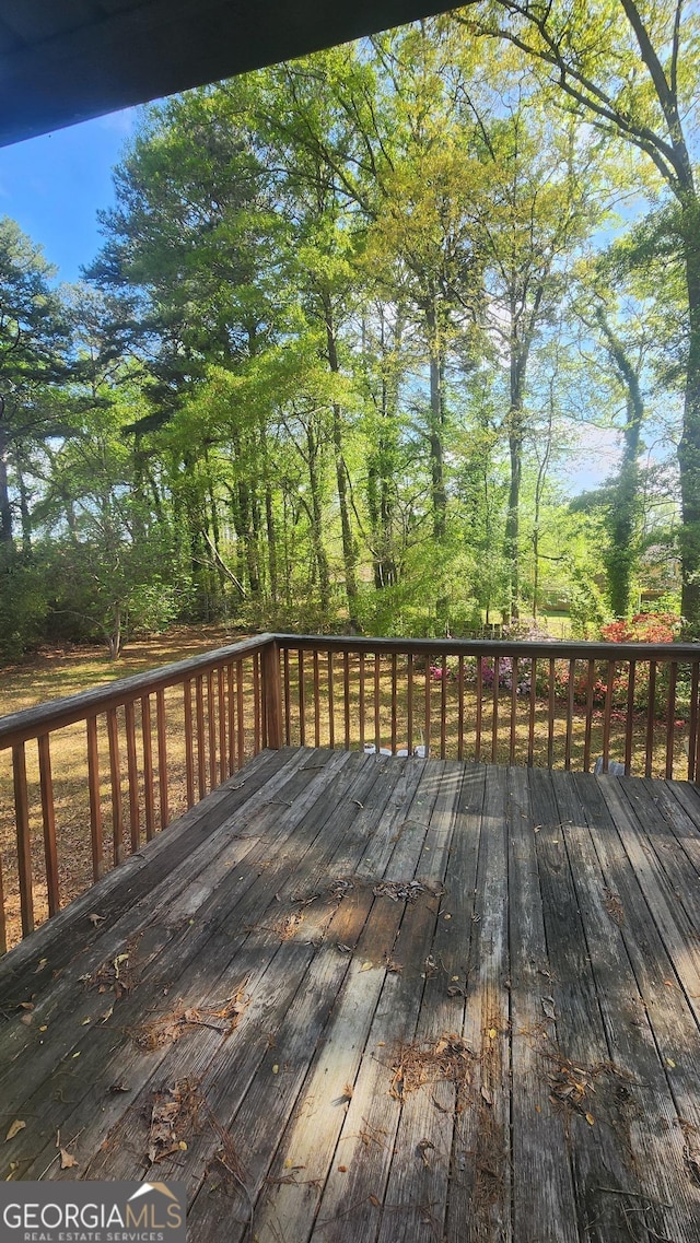 402 Emmett St, Riverdale, GA 30274 - view of deck
