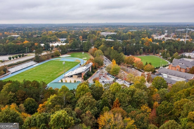 bird's eye view