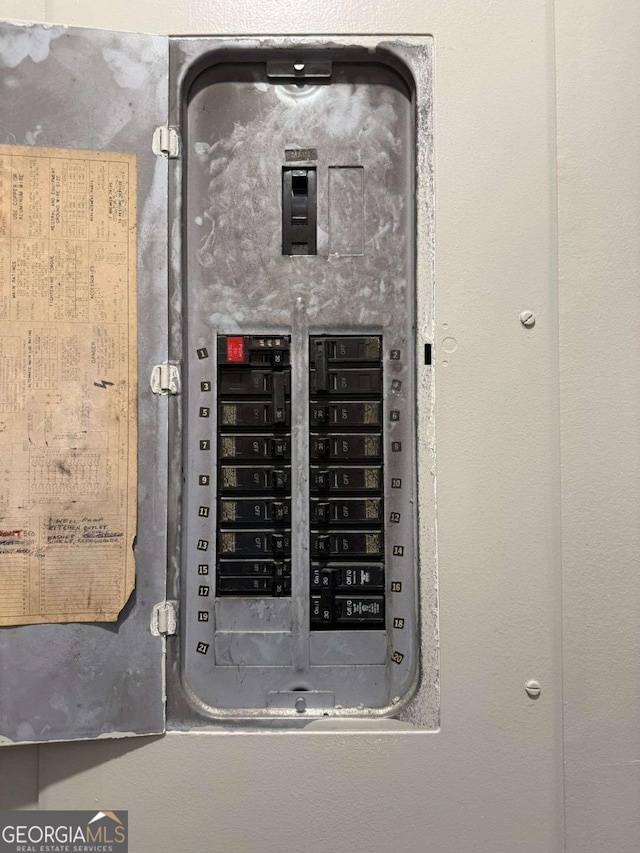 184 Quail Rd, Griffin, GA 30223 - utilities with electric panel