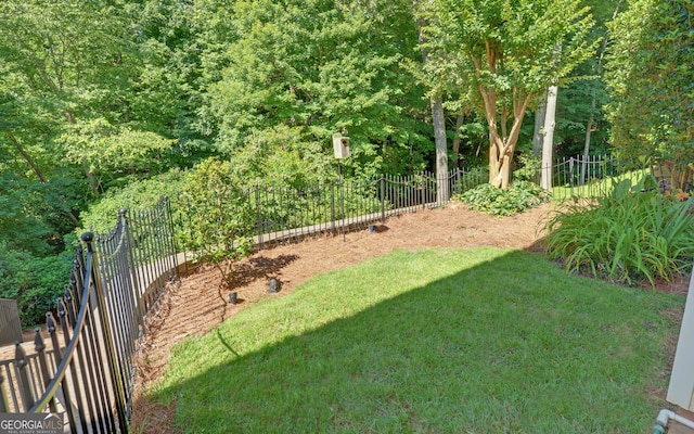 922 Brenau Point Dr, Gainesville, GA 30501 - view of yard with a fenced backyard