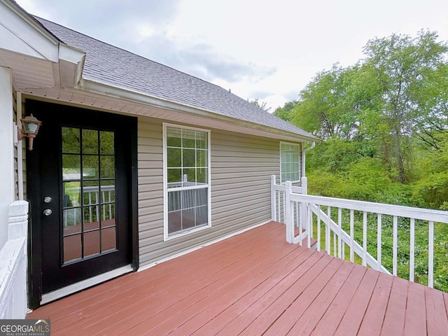 view of deck