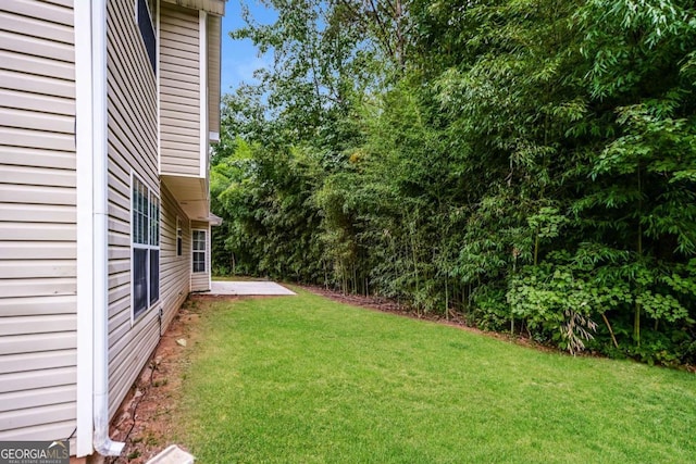 view of yard