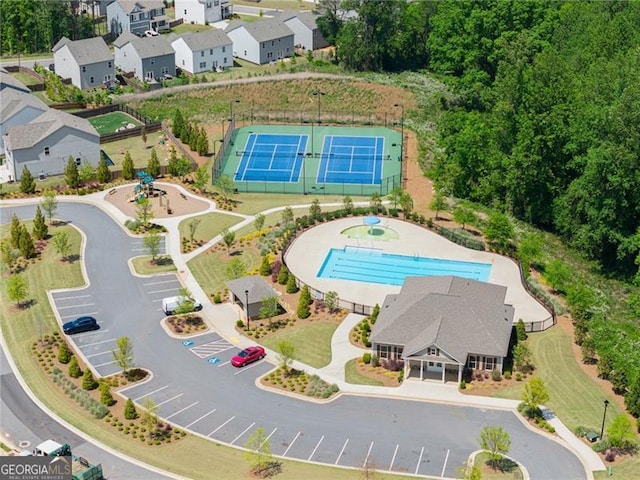 aerial view