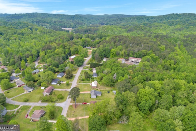 415 Scenic Dr, Toccoa, GA 30577 - bird's eye view with a view of trees