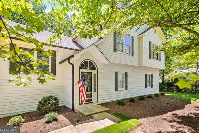 760 Swan Ln, Canton, GA 30115 - view of front of property featuring roof with shingles