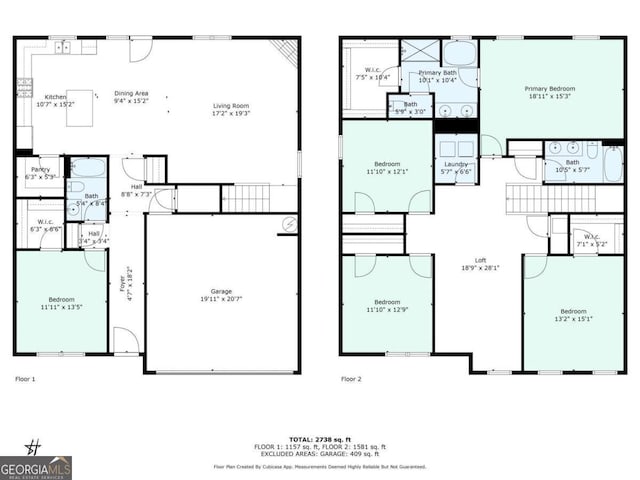 108 Berwick Xing, Dallas, GA 30157 - plan