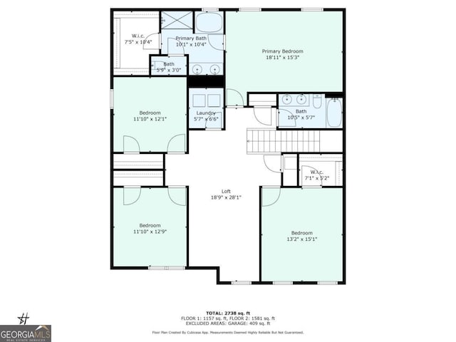 108 Berwick Xing, Dallas, GA 30157 - floor plan