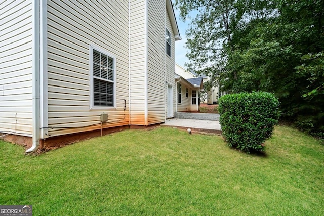 exterior space featuring a patio