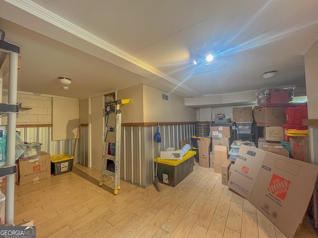 storage area with visible vents