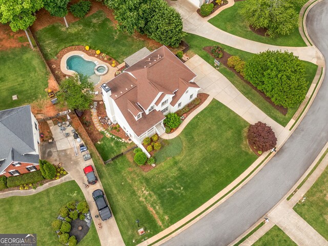 aerial view