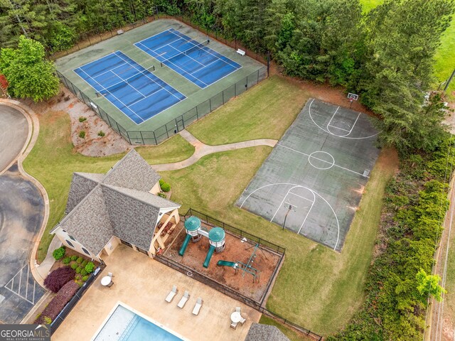 aerial view