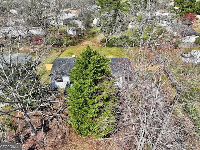 drone / aerial view