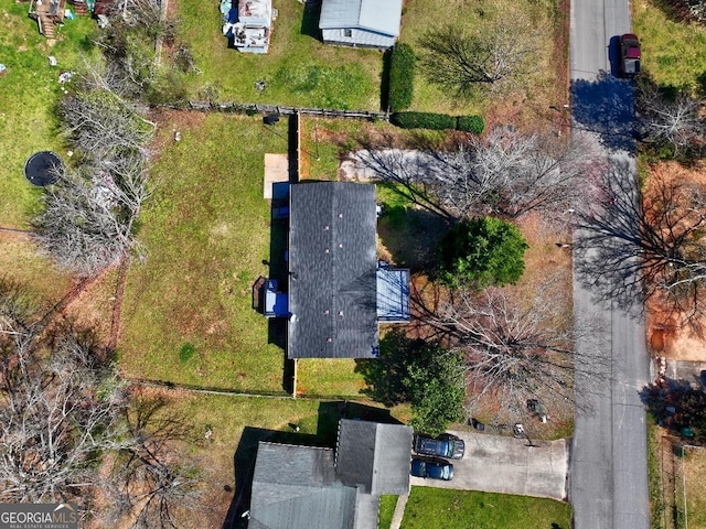 drone / aerial view