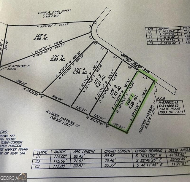 0 Carl Cravey Rd Lot 1, Hazlehurst, GA 31539