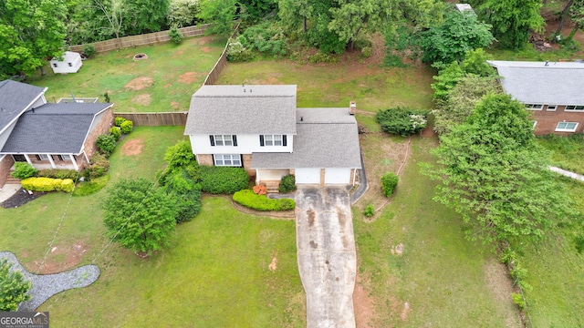 aerial view