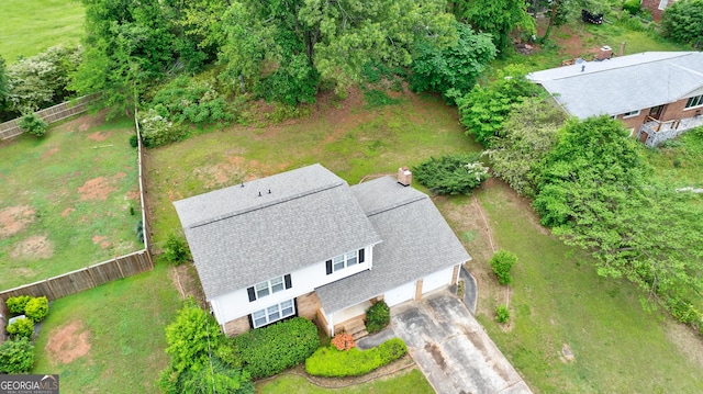 aerial view