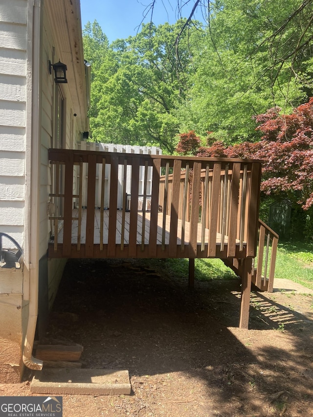 1047 Plantation Way NW, Kennesaw, GA 30144 - view of wooden terrace