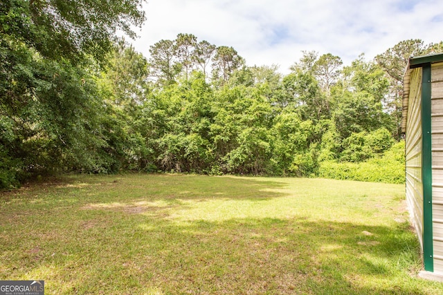 view of yard