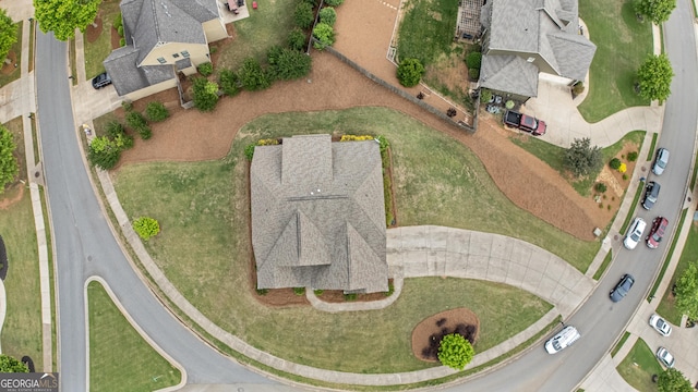 drone / aerial view