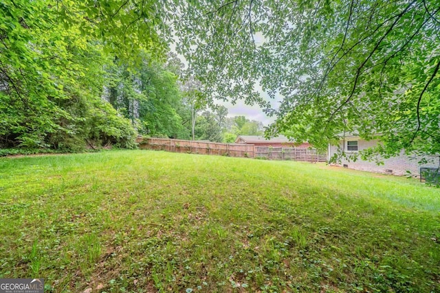3497 Glensford Dr, Decatur, GA 30032 - view of yard featuring fence