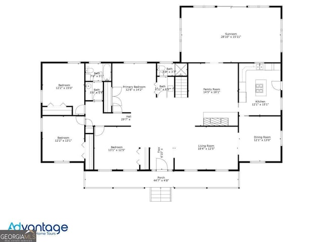 681 Hampton Pl SW, Marietta, GA 30064 - plan