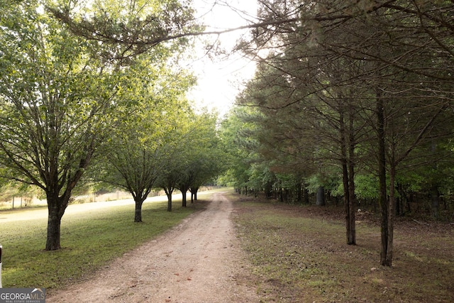view of road