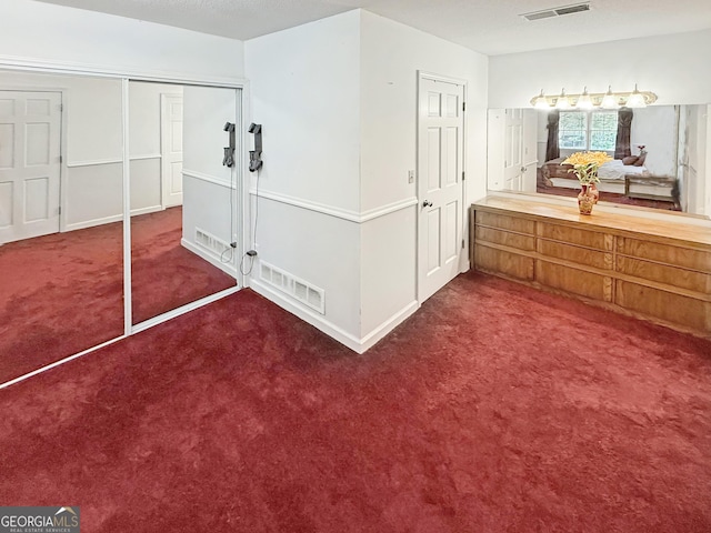 interior space with visible vents