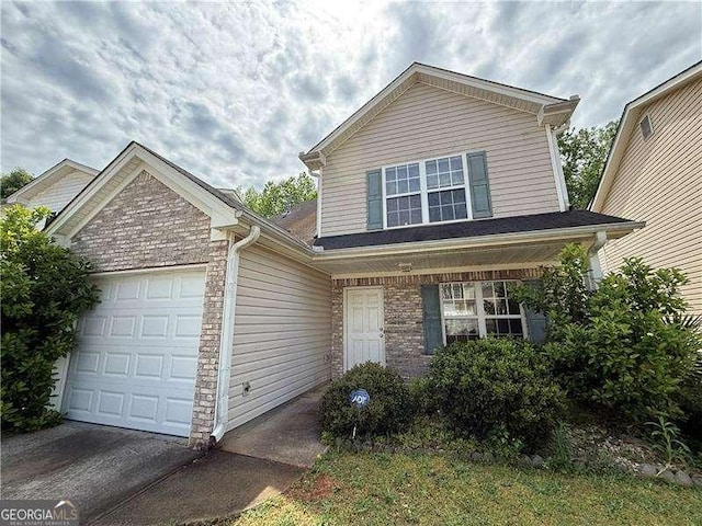 5280 Tussahaw Xing, Mcdonough, GA 30252 - view of front of home featuring a garage