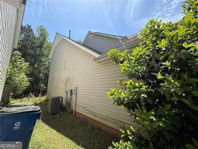 5280 Tussahaw Xing, Mcdonough, GA 30252 - view of side of property featuring central AC unit