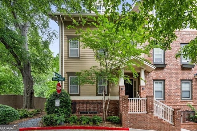 655 Mead St SE Unit 58, Atlanta, GA 30312 - view of front of home with brick siding
