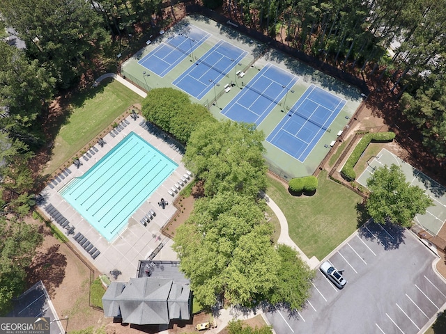 bird's eye view