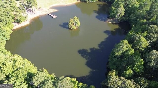 441 Mountain View Ln, Woodstock, GA 30188 - drone / aerial view featuring a water view