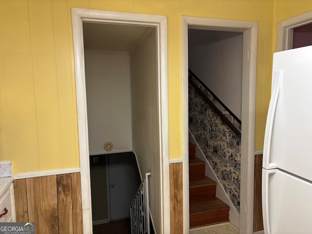 view of staircase