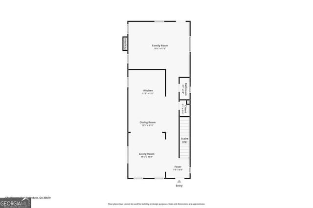632 Warren Ave, Scottdale, GA 30079 - plan