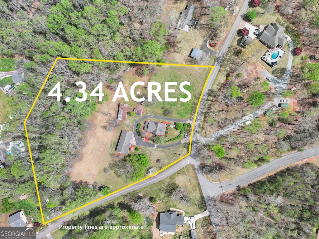 276 Camp Glisson Rd, Dahlonega, GA 30533 - drone / aerial view