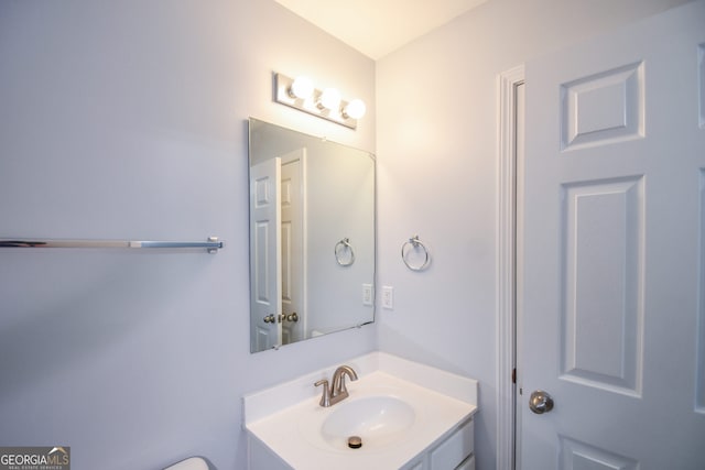 2201 Landing Walk Dr, Duluth, GA 30097 - bathroom with toilet and vanity
