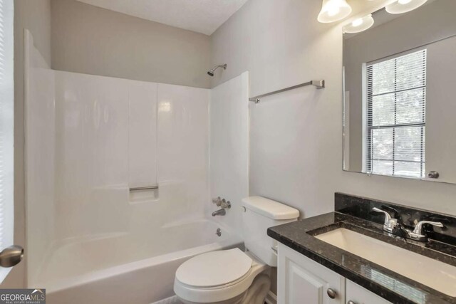 5379 Winslow Xing, Lithonia, GA 30038 - full bathroom with toilet, shower / washtub combination, and vanity
