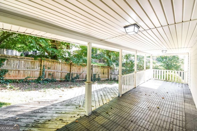 2636 Suzanne Ln, Acworth, GA 30102 - wooden deck with fence private yard