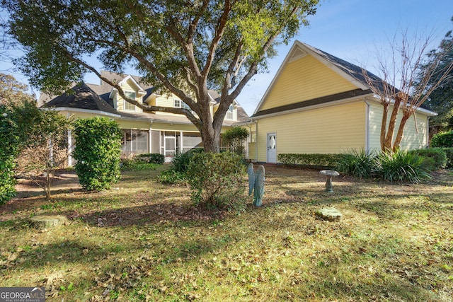 view of property exterior
