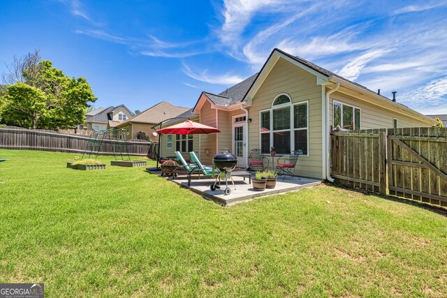view of rear view of house