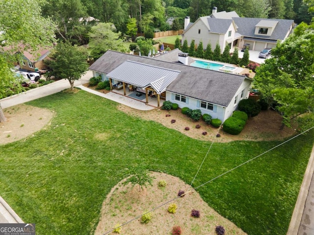 aerial view