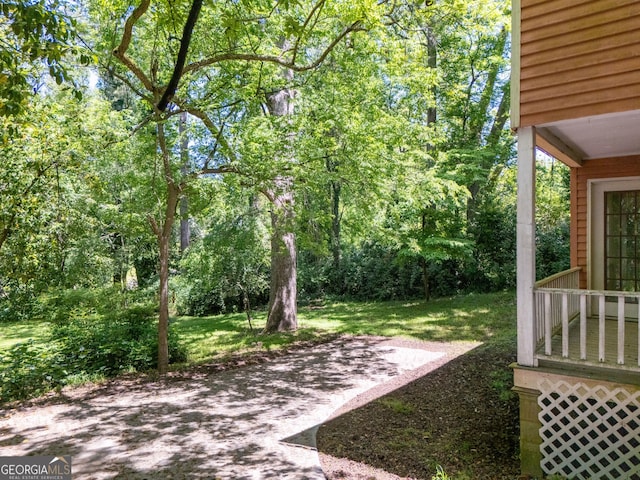 209 W Robert Toombs Ave, Washington, GA 30673 - view of yard featuring a patio