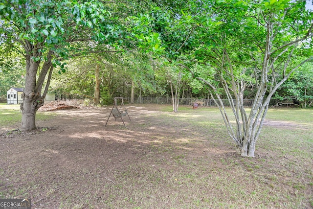 115 Linda Way, Fayetteville, GA 30215 - view of yard with fence