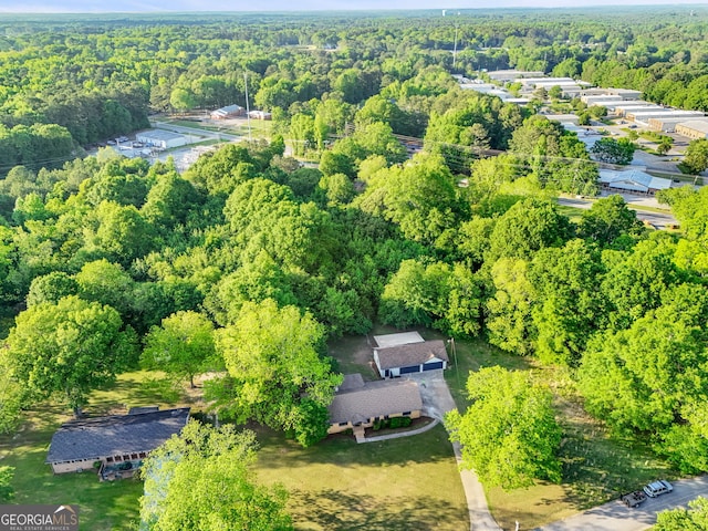 115 Linda Way, Fayetteville, GA 30215 - birds eye view of property with a wooded view