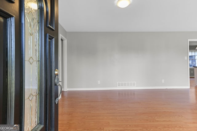 115 Linda Way, Fayetteville, GA 30215 - entryway featuring baseboards, light wood finished floors, and visible vents