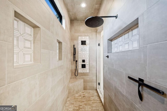281 Abbott Dr, Canton, GA 30114 - full bathroom featuring tiled shower