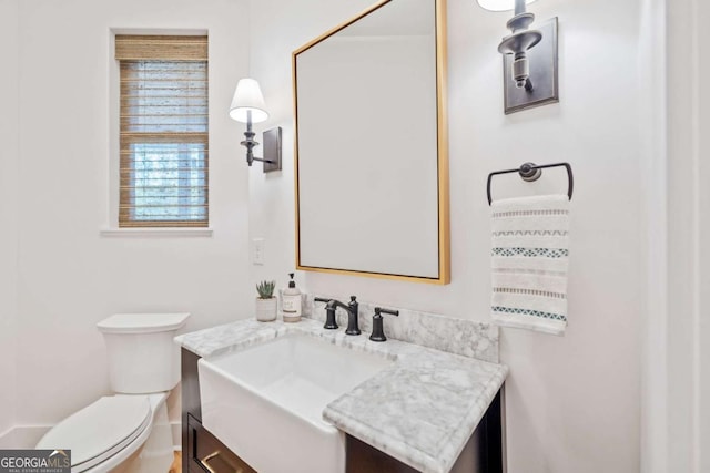 281 Abbott Dr, Canton, GA 30114 - bathroom featuring vanity and toilet